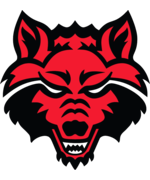 Arkansas State University Red Wolves logo